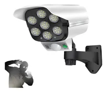 Comprar Camara Seguridad Vigilancia Exterior Falsa Foco Led Solar Co