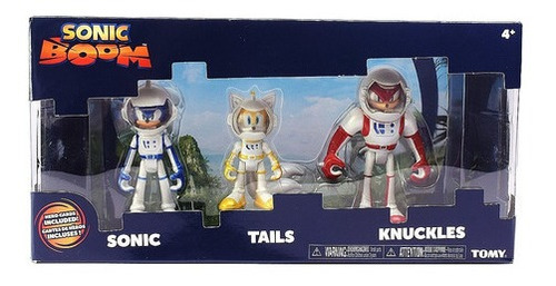 Sonic Boom Figuras Muñeco Pack X 3 Original 
