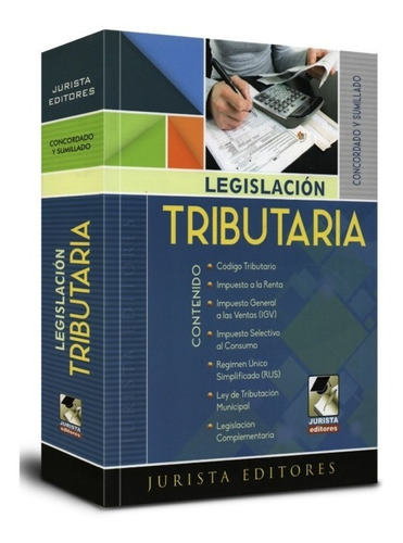 Legislación Tributaria, De Jurista. Editorial Jurista Editores, Tapa Blanda En Español, 2022