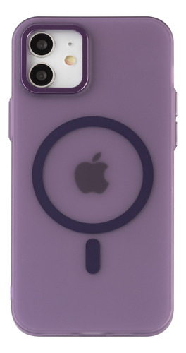 Protector Mobo Glam Magsafe Filter Para iPhone - Morado Color 12 PRO/12