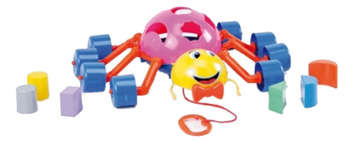 Juego De Arrastre Araña Claudia New Plast 20140