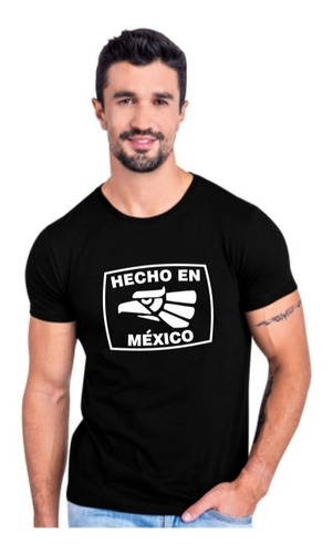 Playera Patria Hecho En  Mexico