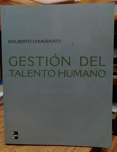 Libro Gestion Del Talento Humano  3 Ed