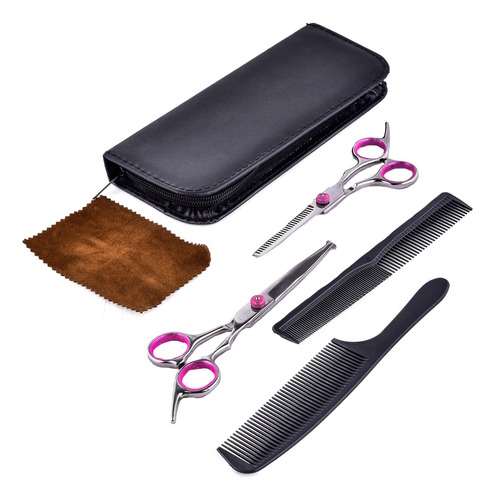 Set 2 Tijeras Para Cabello Barbero Estilista Profesional