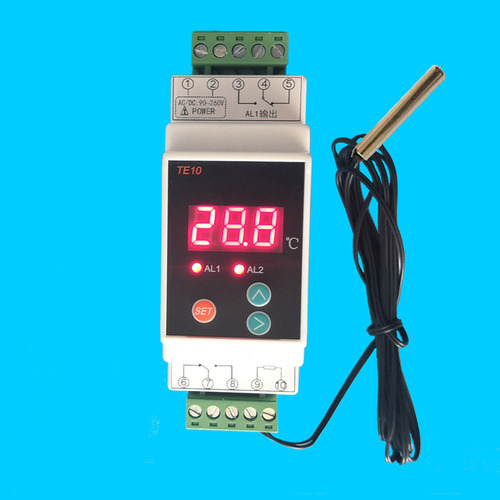 Termostato Din Con Sensor Práctico De Alta/baja Temperatura