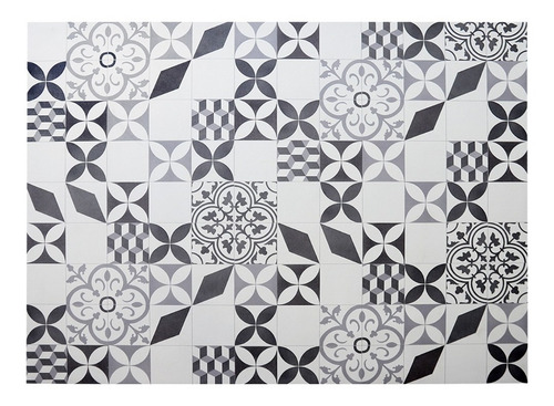 Imagen 2 de 5 de Alfombra Moderna Vinilica Aruba 2mm 200x300 Cocina Galeria