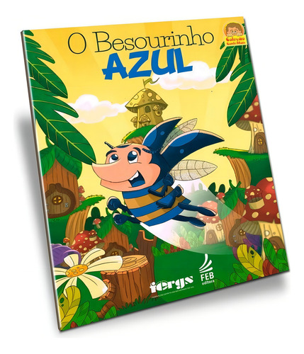 Besourinho Azul (O), de (Ilustrador) Vaz, Sedenir Sotelo. Conte Mais Editorial Federação Espírita do Rio Grande do Sul, capa mole em português, 2019