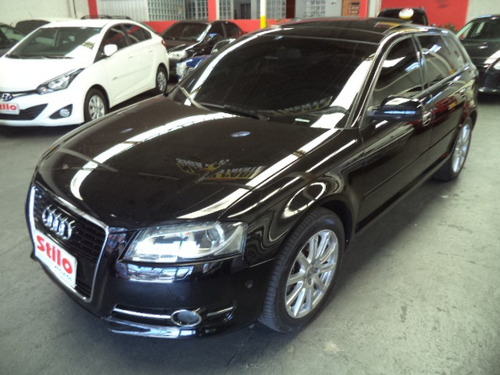 Audi A3 Sportback 2.0 Tfsi 200cv 2011 Preto 2ºdono Top Linha