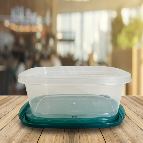 Set De 3 Topper Recipiente Contenedor Alimentos 1000ml C/u