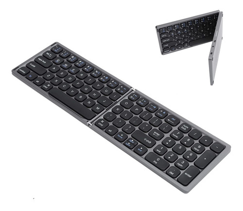 Teclado Bluetooth Portatil Plegable Inalambrico Para