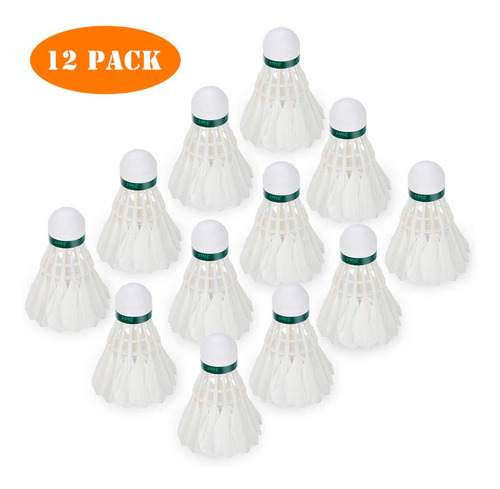 Plumas De Badminton Tubo X 12 Unidades Prof. Df 6 Cuotas