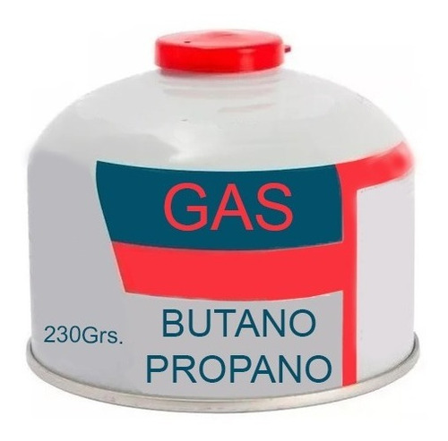 Cartucho De Gas Butano Propano Mix 230gr A Rosca