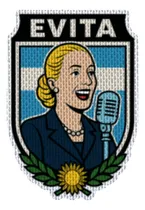 Comprar Parche 7,5cm Fshd Coleccion Eva Peron Modelo 08 Politica Internacional Eva Peron