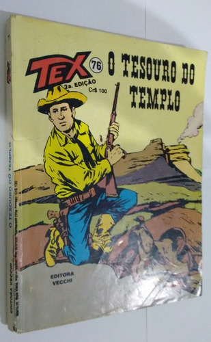 Tex N° 76 O Tesouro Do Templo   2° Edição 