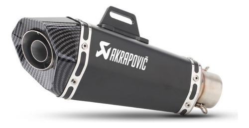 Akrapovic Escape Moto Type D Para Yamaha Kawasaki Conversión