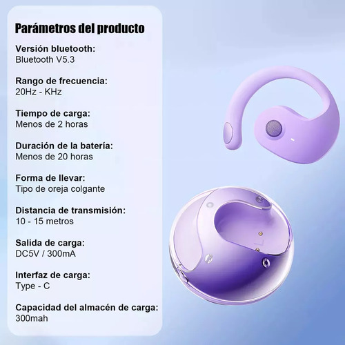 Audífonos Inalámbricos Other Bluetooth Headset 1 Par