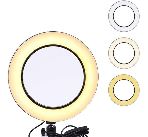 Anel Ring Light Iluminação Led Completo Blogueira C/ Tripé