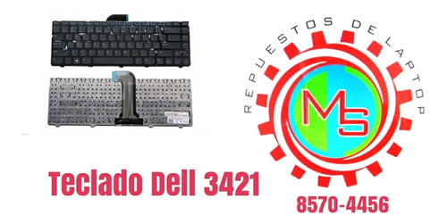 Teclado Dell 3421