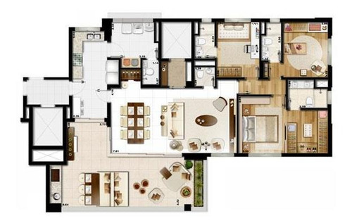 Imagem 1 de 15 de Apartamento Para Venda Em São Paulo, Vila Nova Conceição, 3 Dormitórios, 3 Suítes, 5 Banheiros, 3 Vagas - 1534_2-174811