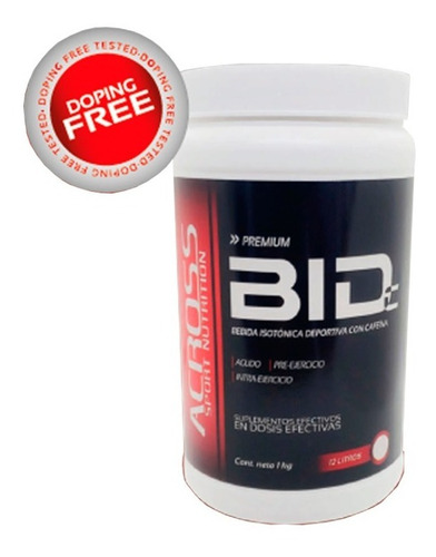 Suplementos Across - Bebida Isotonica Deportiva - Bid C 1kg