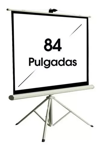 Pantalla Proyector 84 Pulgadas Con Tripode