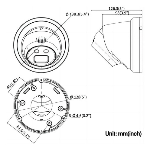Cámara Ip De La Cámara Ip Ds-2cd2347g2-lu 4mp Torreta Ip Ip