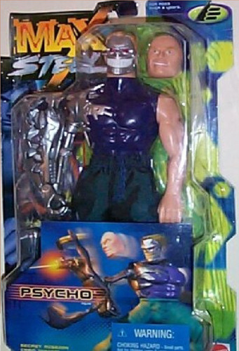 Muñeco Psycho Max Steel -  Vintage 