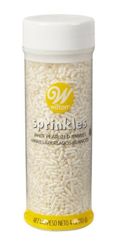 Grageas (sprinkle) Reposteria Jimmies Perlados 113g - Wilton