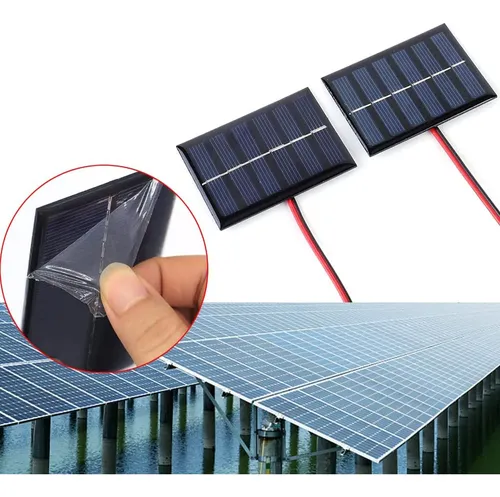 4 Mini Paneles Solares De 5 V 6 V 1 W Mini Celdas Solar...