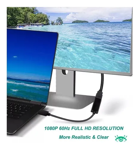 Adaptador Hdmi A Mini Dp Full Hd 4k