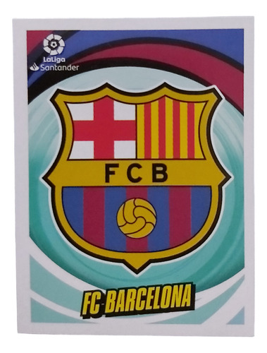 Figurita Escudo Barcelona La Liga Año 2018-2019