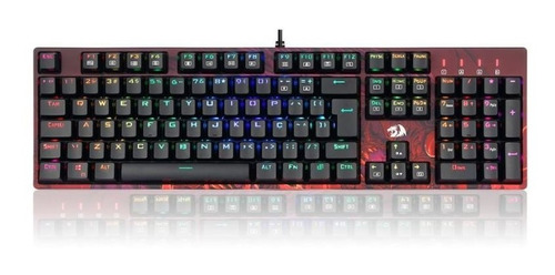 Teclado Redragon Mecânico Infernal Dragon Viserion Rgb Switc