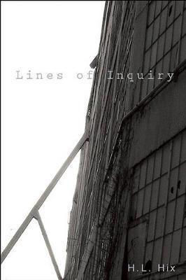 Libro Lines Of Inquiry - H L Hix