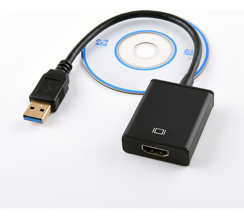 .. Cable Adaptador Usb3.0 A Hdmi Fl2000 Negro