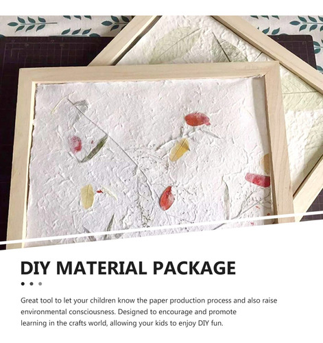 Marco De Madera De Doble Capa Para Fabricación De Papel