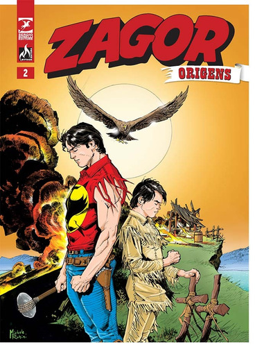 Zagor Origens Vol. 2: O herói de Darkwood, de Burattini, Moreno. Editora Edições Mythos Eireli,Sergio Bonelli Editore, capa mole em português, 2021