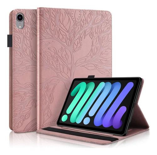 Funda Para iPad Mini 6 2021, 8,3 Pulgadas, Diseño De Árbol D