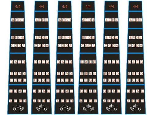 Guía De Dedos De Violín Etiqueta De Dedos Del Diapasã...