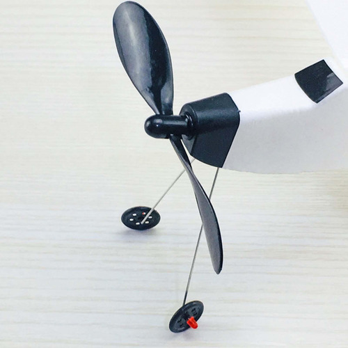 Modelo De Avião De Brinquedo Com Elástico De Borracha