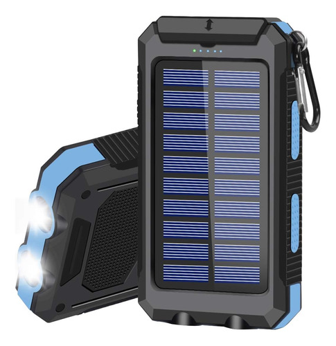 Cargador Solar 20000mah Portatil Solar Para Telefono Celular