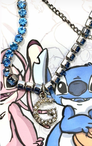 Colgante Collar Disney Stitch Original Pack 2x1 Accesorios