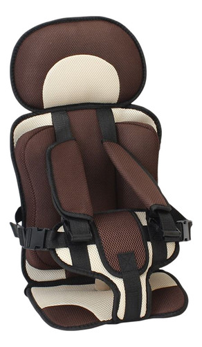 Auto Silla Para Bebe Plegabl Seguridad Silla Calidad Alta Beige Café-tamaño Pequeño