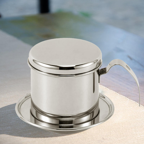 Filtro De Café Vietnamita De Acero Inoxidable Para Plata
