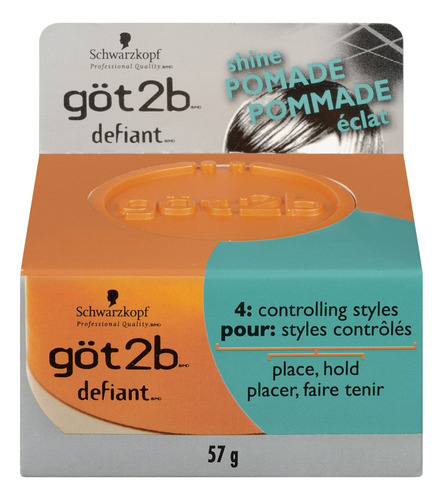 Pomada Got2b Defiant Define And Shine 60 Ml (paquete De 2)