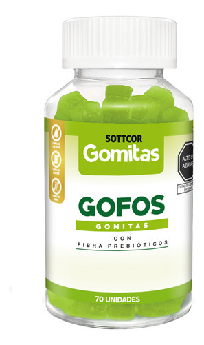 Gofos Para Adultos Gomitas Sottcor 100g Chicle