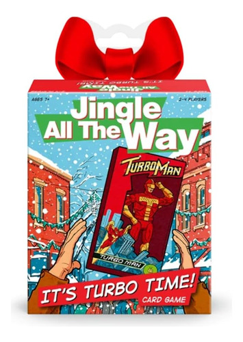 Juego De Mesa Funko Pop! Jingle All The Way It S Turbo Time!