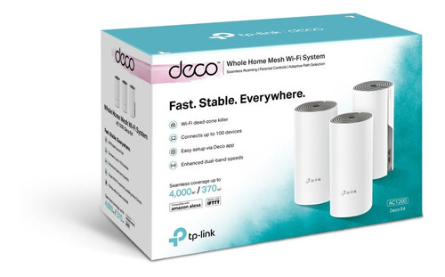 Access Point Tp-link Deco E4 3-pack Wifi Mesh Dual Band Mimo