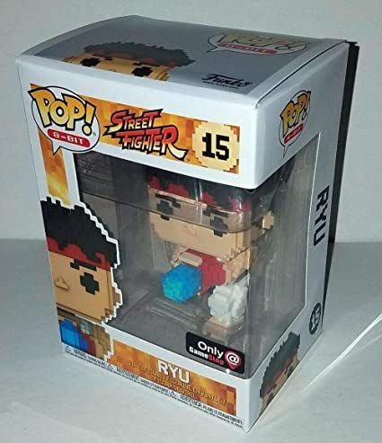 8-bit Ryu  Street Fighter Funko Pop. Vinilo Figura # 15