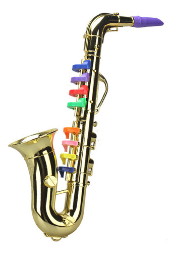 Toca El Saxofón Con Un Instrumento De 8 Teclas