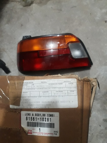 Stop Trasero Derecho Toyota Starlet 92 -95 Original 